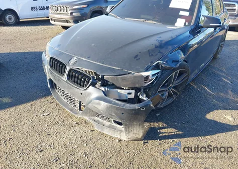 2016 BMW 340I xDrive z USA, uszkodzony, nr VIN WBA8B7C53GK703293